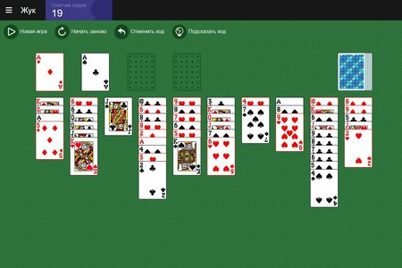 Пасьянс Жук